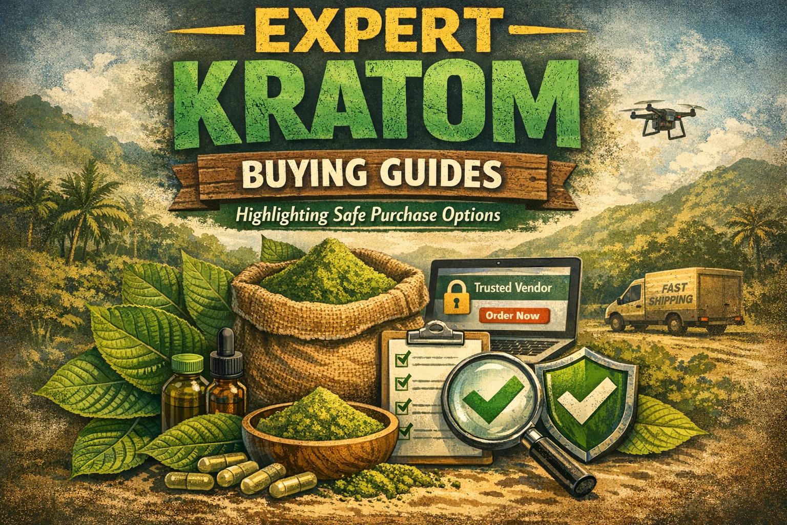 Expert Kratom Buying Guides Highlighting Safe Purchase Options