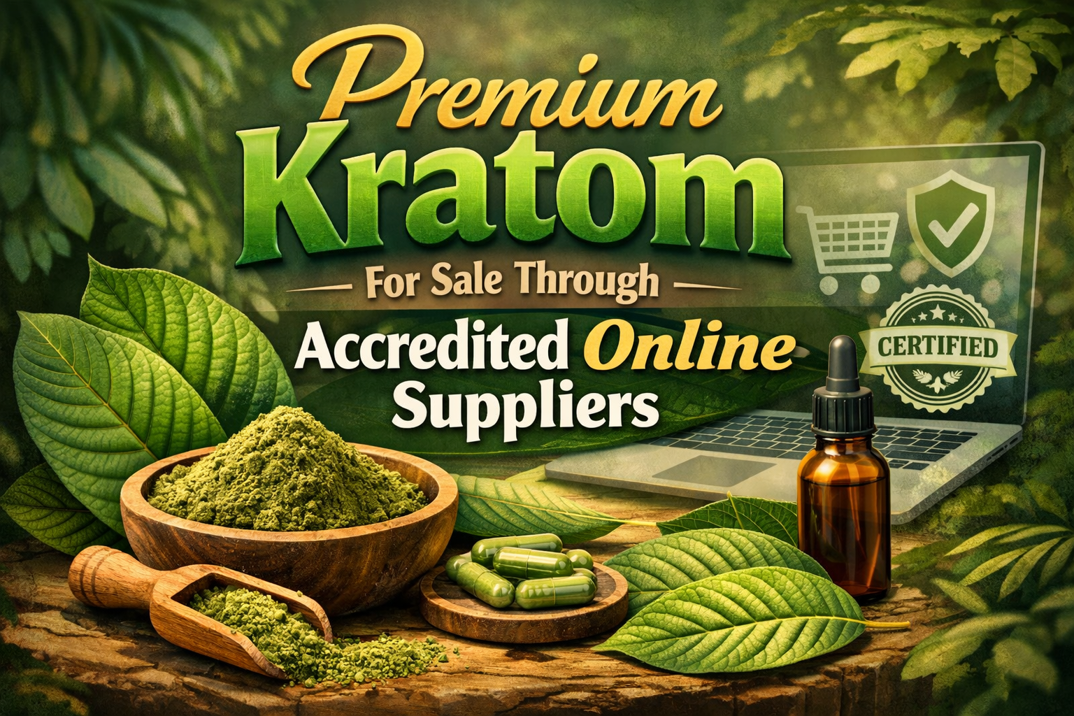 Premium Kratom For Sale Through Accredited Online Suppliers